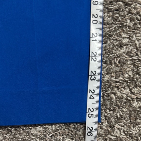 J. Crew Vibrant Blue Chinos ankle look - Picture 9 of 11